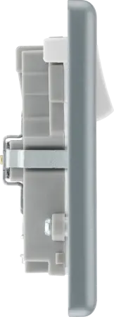 BG MC522UAC22 Double switched single pole, with USB A + C (22W)