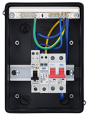 Sync Energy CFEV5RDA Electric Vehicle (EV) Distribution Board w/ 100A Main Switch, 40A RCBO & T2 SPD