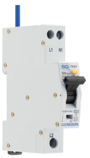 BG CUCRB20DPA 20A B Curve  Type A Double Pole Bidirectional RCBO
