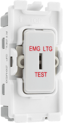 BG R12EL Grid Switch, 2 Way SP Emergency Lighting Test
