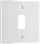 BG R81 Frontplate, 1 Gang, square