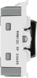 BG RAB12C 2 way, single pole, centre off