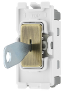 BG RAB12KY 2 way, single pole secret key