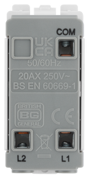 BG RAB12KY 2 way, single pole secret key