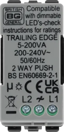 BG RABDTR 2 way, 200W, trailing edge