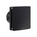 Airmaster RFP4TB Matt Black 100mm/4-Inch Decorative Extractor Fan with Overrun Timer