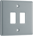 BG RMC2 Frontplate, 2 Gang