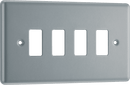 BG RMC4 Frontplate, 4 Gang