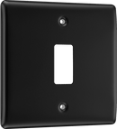 BG RNFB1 1 Module Grid Frontplate, Square