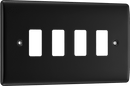 BG RNFB4 4 Module Grid Frontplate, Rectangular