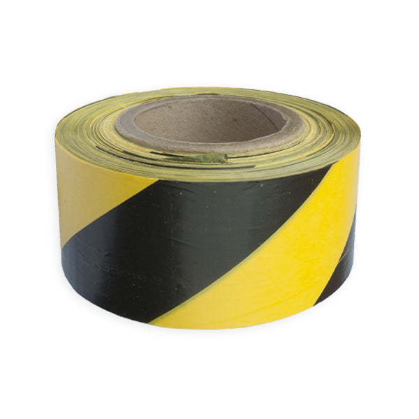 Mixed RT50BW TAPE  Black/Yellow Adhesive Warning  Tape 50mm x 33M pack of 1