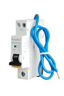 Fusebox RTAMB16BD Bi-Directional MINI 16A B RCBO 1P+N (sw) 30mA 6kA (Replacement of RTAMB16)