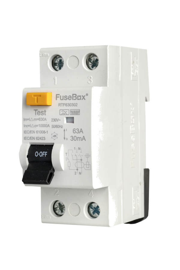 Fusebox RTF630302 TYPE F RCD 63A 30MA 2P