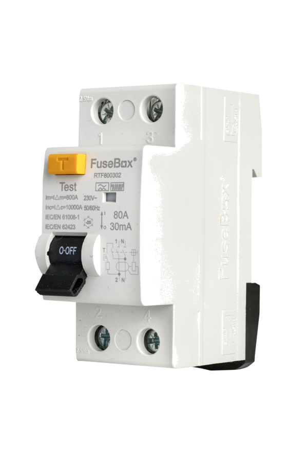 Fusebox RTF800302 TYPE F RCD 80A 30MA 2P