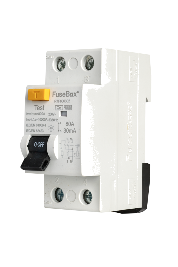 Fusebox RTF800302 TYPE F RCD 80A 30MA 2P