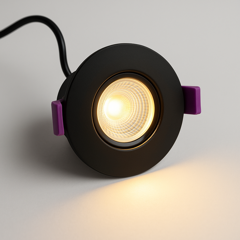 Pack of 25 Knightsbridge MLA RenuLED 6W IP65 Fire-rated LED Downlight with 3 x CCT + White Bezels (RE6CTF)