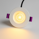 Knightsbridge MLA RE6CTF RenuLED Fixed - 6W IP65 Fire-rated LED Downlight with 3 x CCT