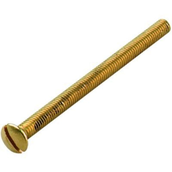 Mixed M3.5 X 50 BRASS Electrical Socket Screws nickel -plated brass, pack of 10(Generic picture used)