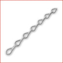 Mixed SJ10PG No.10 3mm Zinc Plated Jack Chain