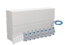Hager 13-Way Consumer Unit with Surge Protection + 8 RCBOs & 5 Blanks Bundle (VML112SPD / VME113SPD)