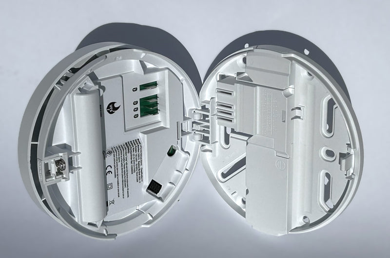 VFS VFS-HA/10 Mains Powered Photoelectric Heat Detector Wired Interconnectable w/ 10-Year Lithium Battery Back-up (BSI Kitemarked - KM 715769)