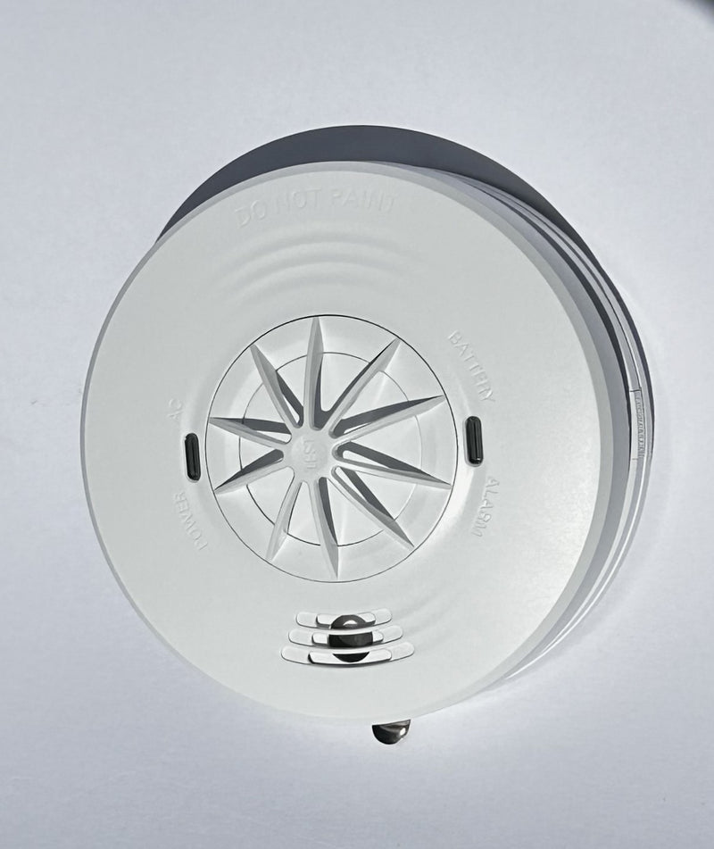 VFS VFS-HA/10 Mains Powered Photoelectric Heat Detector Wired Interconnectable w/ 10-Year Lithium Battery Back-up (BSI Kitemarked - KM 715769)