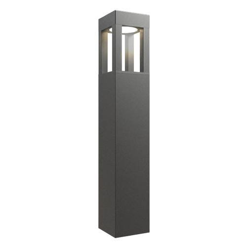 Ansell AARIES/900/GR/CW Aries Bollard 900mm Cool White Graphite