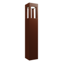 Ansell AARIES/900/RU/CW Aries Bollard 900mm Cool White Rust