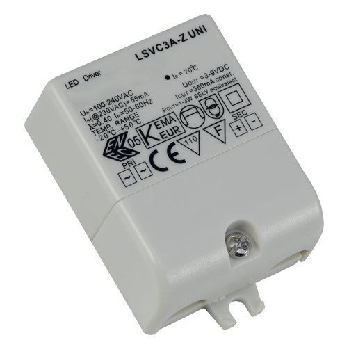 Ansell AD3W/350 1W - 3W 350mA Constant Current LED Driver