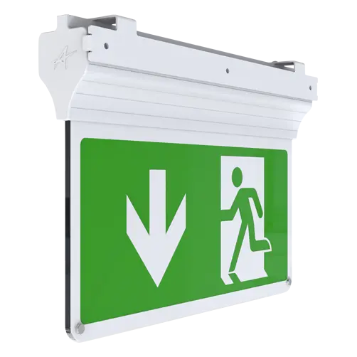 Ansell AE3LED/3M/W Eagle 3-In-1 Exit Sign Maintained / Non-Maintained White