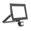 Ansell AEDELED50/CW/PIR  50W PIR Cool White Eden Floodlight  - Black