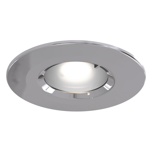 Ansell AEFRD/IP65/CH Edge GU10 IP65 Fire Rated Downlight Chrome