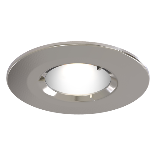 Ansell AEFRD/IP65/SC Edge GU10 IP65 Fire Rated Downlight Satin Chrome