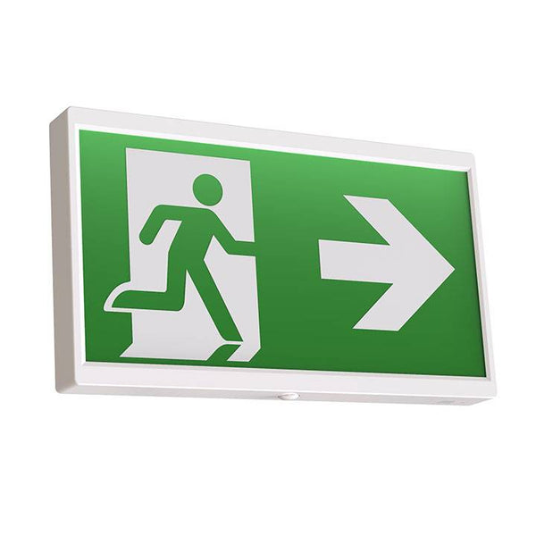 Ansell AENLED/LI/3M/ST EndLED Lithium Exit Sign Maintained / Non-Maintained White