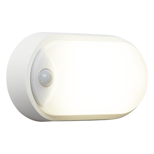 Ansell AHELED/OW/PIR Helder CCT Oval Bulkhead White PIR