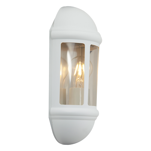 Ansell ALHL/WH Latina E27 Half Lantern White