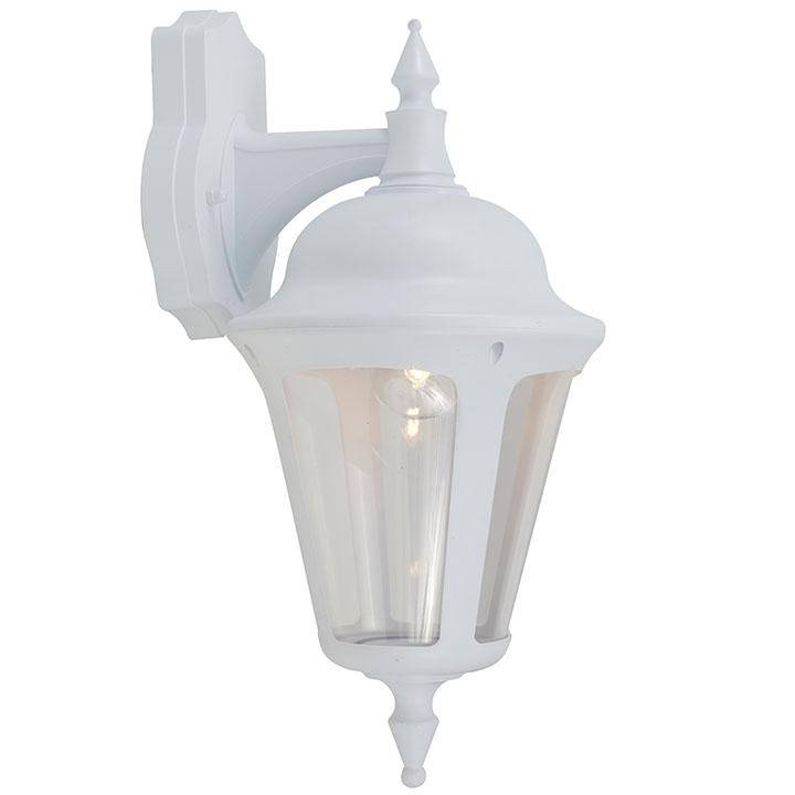 Ansell ALWL/WH Latina E27 Wall Lantern White