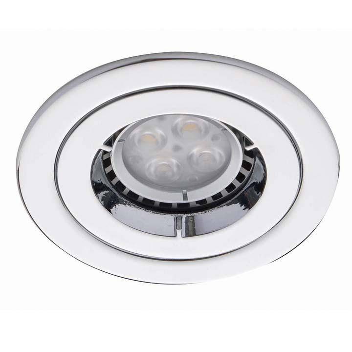 Ansell AMICD/CH iCage Mini GU10 Die-Cast Fire Rated Downlight Chrome