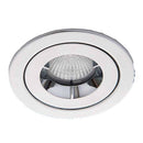 Ansell AMICD/IP65/CH iCage Mini IP65 Fire Rated Downlight GU10 - Die-Cast Chrome, Waterproof & Compact for Residential and Commercial Spaces