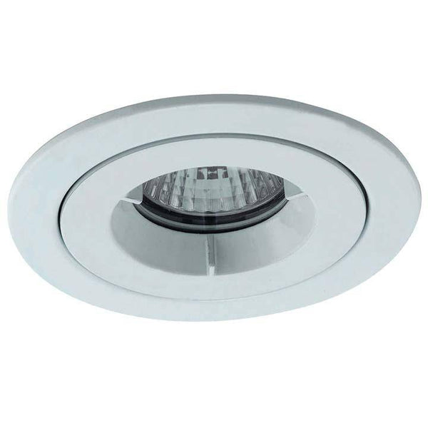 Ansell AMICD/IP65/MW iCage Mini IP65 GU10 Die-Cast Fire Rated Downlight Matt White