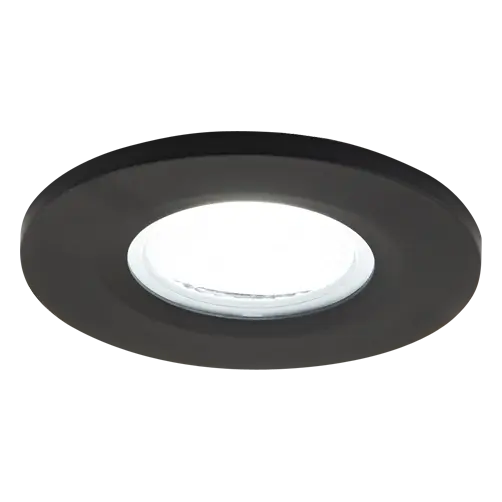 Ansell Prism Pro CCT LED Downlight – Fire Rated, IP65 Waterproof, Dual Wattage + White Bezels– White (10 Pack, APRIP/1/MP1)