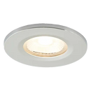 Ansell Prism Pro CCT LED Downlight – Fire Rated, IP65 Waterproof, Dual Wattage + White Bezels– White (10 Pack, APRIP/1/MP1)