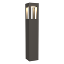 Ansell AARIES/900/BL/CW Aries Bollard 900mm Cool White Black