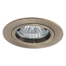 Ansell ATLD/AB Twistlock GU10 Die-Cast Downlight – Antique Brass Finish, Durable and Stylish Lighting Solution
