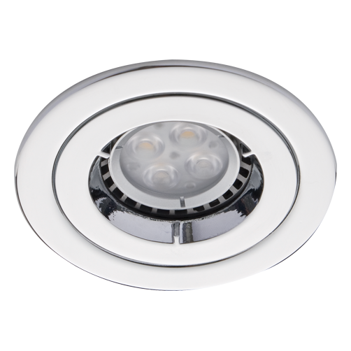 Ansell ATLD/IP65/CH Twistlock GU10 IP65 Downlight – Chrome Finish, Waterproof, and Fire Rated for Residential & Commercial Use