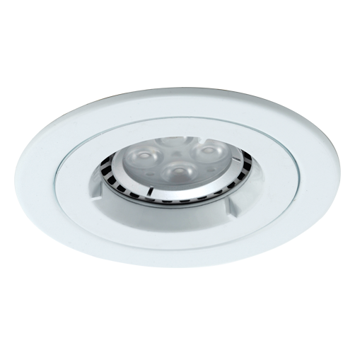 Ansell ATLD/IP65/MW Twistlock GU10 IP65 Downlight - Matt White