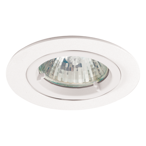 Ansell ATLD/MW Twistlock GU10 Die-Cast Downlight Matt White