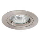 Ansell ATLD/SC Twistlock GU10 Die-Cast Downlight Satin Chrome - Modern Downlight for Residential & Hospitality Use