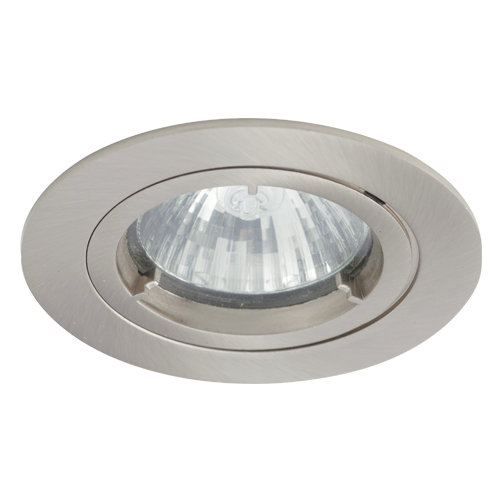 Ansell ATLVD/IP44/SC Twistlock GU10 IP44 Die-Cast Downlight Satin Chrome