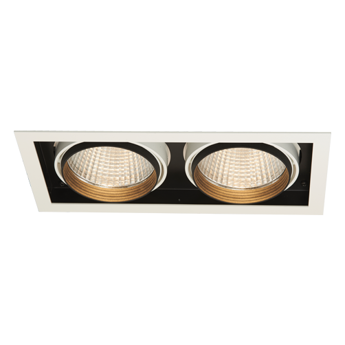 Ansell AULED2/REC Unity Rectangular 2 Downlight